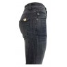 SEMICOUTURE jeans donna nero lavato skinny  art Y1WY05 PAULINE 98% cotone 2% elastan MADE IN ITALY