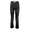 SEMICOUTURE jeans donna nero lavato skinny  art Y1WY05 PAULINE 98% cotone 2% elastan MADE IN ITALY