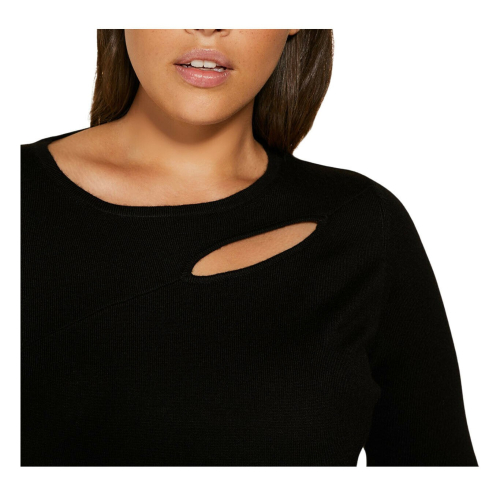 PERSONA by Marina Rinaldi black woman sweater art 13.1363181 ALADINO 50% acrylic, 50% virgin wool