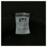 LABO.ART cardigan donna sciallato nero over art PISETTA FLANELLA  MADE IN ITALY