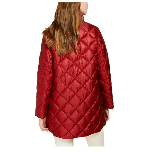 PERSONA by Marina Rinaldi red down jacket A line art. 13.1484011 PALAZZO