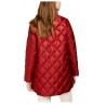 PERSONA by Marina Rinaldi red down jacket A line art. 13.1484011 PALAZZO