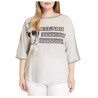 MARINA SPORT by Marina Rinaldi t-shirt donna bimateriale art 13.5973021 VAGLIA