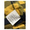 GMF 965 man yellow / blue checked flannel shirt mod SP327 912352/04 100% cotton