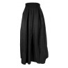 HUMILITY 1949 gonna nera taffettà art HB2157 MADE IN ITALY