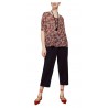 PERSONA by Marina Rinaldi linea N.O.W pantalone donna cropped viola art 13.7784031 OPUS