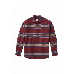 KATIN man flannel shirt 4.8 oz bordeaux over art WVSIE10 SIERRA FLANNEL