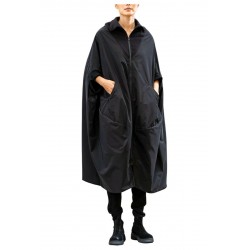 TADASHI woman cape with zip art TAI226012 MADE IN ITALY