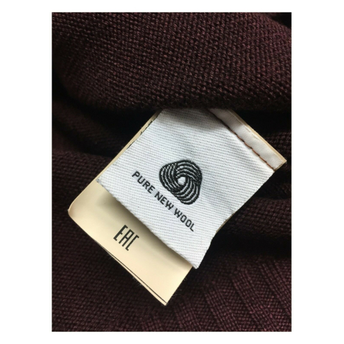 FERRANTE Maglia uomo lavaggio dyed mod 42G37101 100% lana MADE IN ITALY /2
