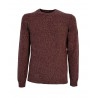 FERRANTE Men's Merino wool crewneck sweater 46U20112 MADE IN ITALY