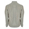 FERRANTE Maglia uomo con zip baby alpaca grigio perla art 46U36004 MADE IN ITALY