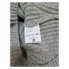 FERRANTE Maglia uomo con zip baby alpaca grigio perla art 46U36004 MADE IN ITALY