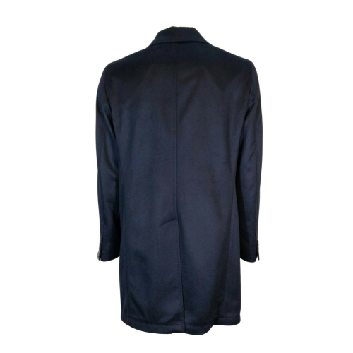 NATU' BLUE double-breasted MAN coat 100% cashmere 211203NA2100 MADE IN ITALY