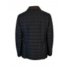 FABIO BALDAN Quilted jacket art. 211399NA45 black MADE IN ITALY