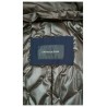 FABIO BALDAN Coat with detachable bib art. 211407NA50 blue MADE IN ITALY