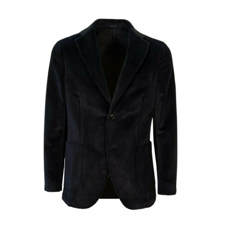 FABIO BALDAN Slim velvet jacket 500 lines art. 21117SNA1010 MADE IN ITALY