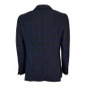 FABIO BALDAN single-breasted jacket 2 buttons slim dark blue square 211171SNA1011 MADE IN ITALY