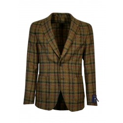 CAESAR Man jacket unlined art. 673098 var 045 fabric 100% Shetland wool Abraham Moon MADE IN ENGLAND