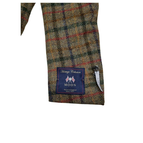 CAESAR Man jacket unlined art. 673098 var 045 fabric 100% Shetland wool Abraham Moon MADE IN ENGLAND