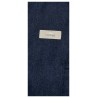 CAESAR Blue herringbone slim fit vest 100% shetland wool Abraham Moon ART. 677002 MADE IN ENGLAND
