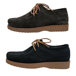 ICON LAB Men's shoe mod.wallaby suede ultralight bottom MADE IN ITALY