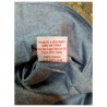 THE QUARTERMASTER USN Chambray Shirt uomo 100% cotone MADE IN ITALY