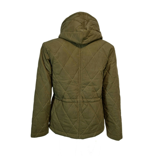 THE QUARTERMASTER Men's military green padded jacket 40S3 replica WWII WERMACHT in cotton