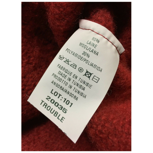 MOLO ELEVEN maglia uomo girocollo art TROUBLE 80% lana 20% nylon