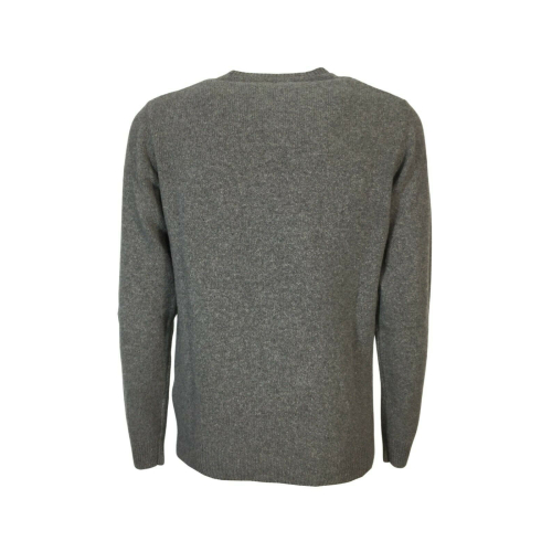RE_BRANDED men's crewneck sweater art U1WA11 85% recycled cashmere 15% other fibers MADE IN ITALY