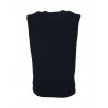 RE_BRANDED man crewneck gilet art U1WA04 85% recycled cashmere 15% other fibers MADE IN ITALY