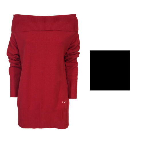 LIVIANA CONTI woman sweater art F1WC08 50% recycled cashmere 50% polyamide MADE IN ITALY