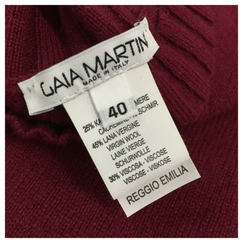 GAIA MARTINO woman crewneck sweater art GM13 MADE IN ITALY