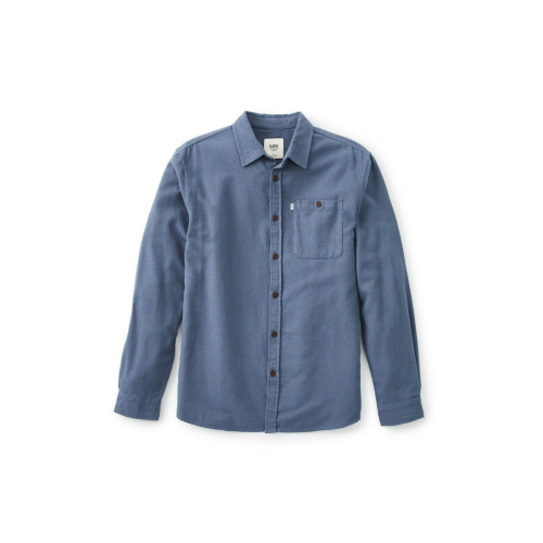 KATIN camicia uomo flanella blu delavè art TWILLER FLANNEL 100% cotone