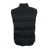 NORWAY man black bi-material vest art 15130 MARK 100% polyester