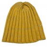 H953 man hat with mèlange ribs art HS3494 / NP 100% extrafine merino wool 19.5 micron MADE IN ITALY