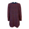 ALDO MARTINS short wool coat with check pattern art 8129 KANDA MADE IN SPAIN