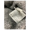 H953 gray shawl man jacket links point art HS3414 MADE IN ITALY