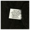 HAWICO Maglia uomo girocollo BURNSIDE  SHETLAND BLACK 100% lana shetland melange MADE IN SCOTLAND