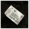 HAWICO Maglia uomo girocollo BURNSIDE  SHETLAND BLACK 100% lana shetland melange MADE IN SCOTLAND