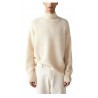 ELVINE man sweater ecru turtleneck art 330338 CASSIAN 35% alpaca 35% wool 30% recycled polyester