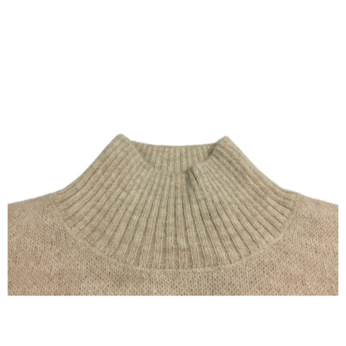 ELVINE man sweater ecru turtleneck art 330338 CASSIAN 35% alpaca 35% wool 30% recycled polyester