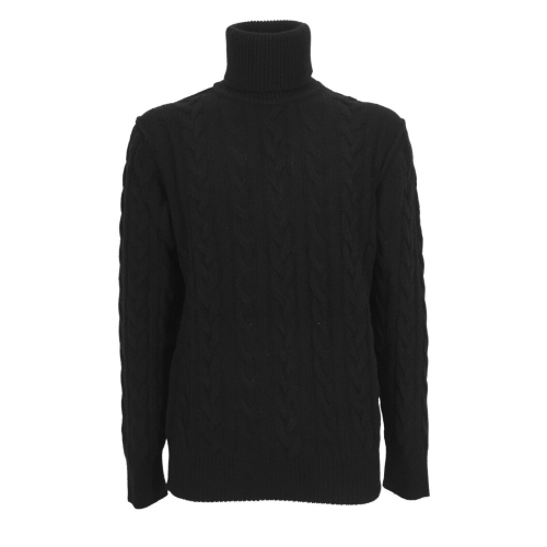 RE_BRANDED man braids sweater art U1WC03 85% recycled cashmere 15% other fibers MADE IN ITALY