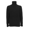 RE_BRANDED man braids sweater art U1WC03 85% recycled cashmere 15% other fibers MADE IN ITALY