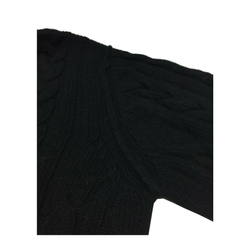 RE_BRANDED maglia uomo trecce art U1WC03 85% cashmere riciclato 15% altre fibre MADE IN ITALY