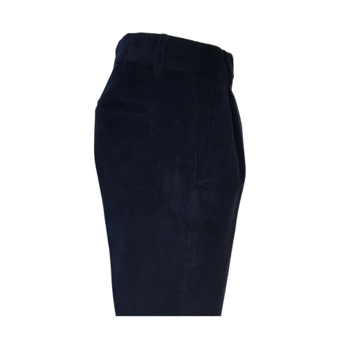 SEMICOUTURE pantalone donna velluto millerighe art Y1WR11 CLAUDIE 100% cotone MADE IN ITALY