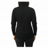 ELENA MIRÒ women's turtleneck sweater black 54% viscose 24% wool 22% polyamide