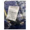 LA FEE MARABOUTEE sciarpa donna quadri bluette/grigio art FB-AT-CLEIA  MADE IN FRANCE