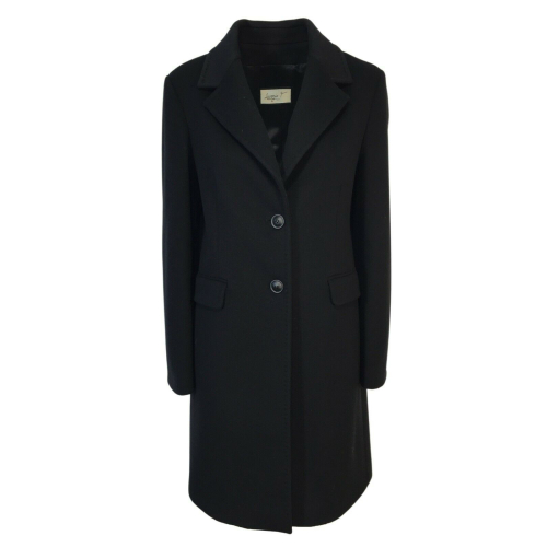 LUCREZIA T woman coat single-breasted 2 buttons slim art L21704LU550 100% wool MADE IN ITALY