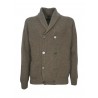 FERRANTE Beige wool man double-breasted jacket with ROYAL RED buttons 46R20217 MADE IN ITALY