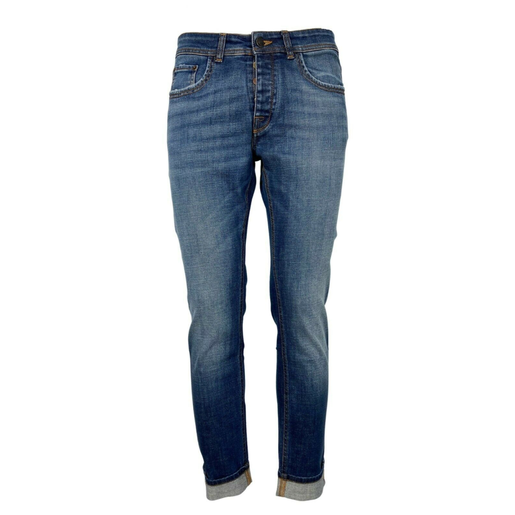 REIGN jeans man denim stone washed art 19011596 FRESH DUBLIN 98% cotton 2% elastane MADE IN ITALY